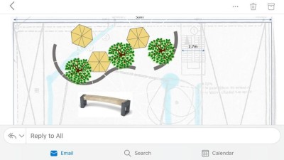 digitaal plan rustige hoek