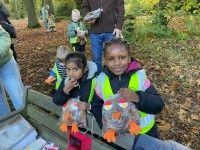 grootouderwandeling 'op stap in het kabouterbos'