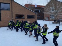 Sneeuw op Sint-Jozef