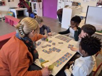 spelletjesdagen met de ouders/familie